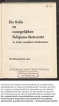 Die Krisis im evangelischen Religions-Unterricht im Lichte deutschen Christentums