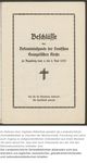 Beschlüsse der Bekenntnissynode der Deutschen Evangelischen Kirche zu Augsburg vom 4. bis 6. Juni 1935